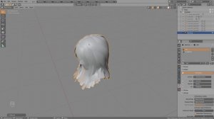 Creating hair for Character Creator  in Blender with Hair Tool addon