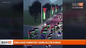 Remaja anjur ‘demonstrasi’ sokong Palestin di Roblox