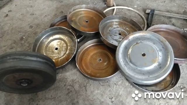 самодельные опорные колёса на окучник смотреть онлайн