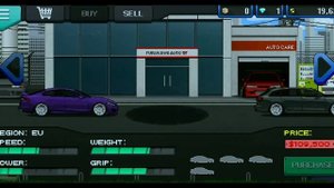 Pixel Car Racer-Mod V3 - NEW CARS AND GARAGES!