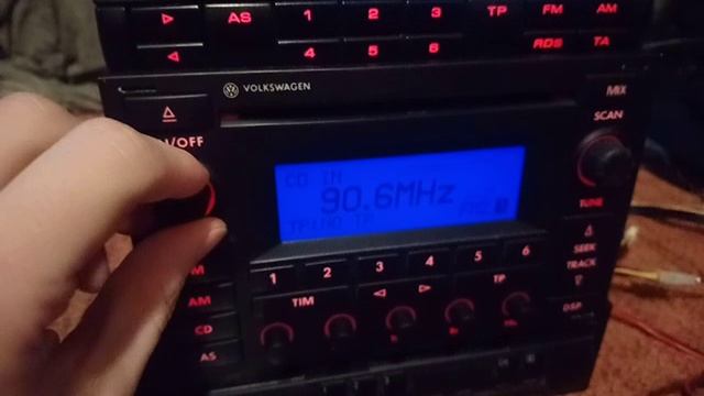 VW Beta 4 - Delta 6 radio