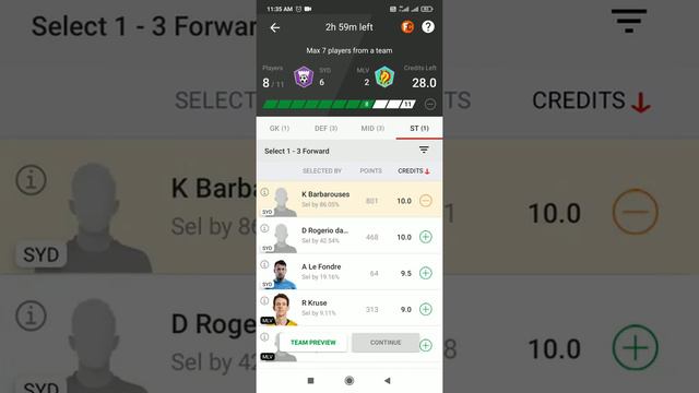 SYD vs MLV Dream11 Prediction | Australian A-League 2021| SYD VS MLV DREAM11 | SYD VS MLV A LEAGUE