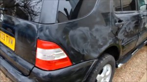 Detailing: Mercedes ML350 (W163)