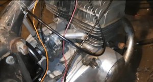 Первый пуск двигателя простоявшего 20 лет