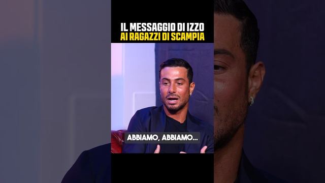 IL MESSAGGIO DI ARMANDO IZZO AI RAGAZZI DI SCAMPIA