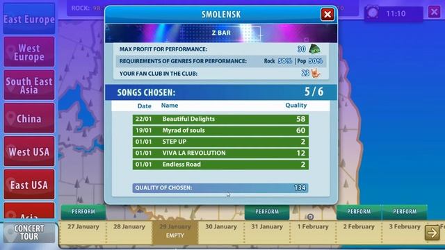 Music Awards Manager Tycoon gameplay first look смотреть онлайн