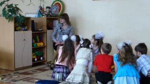 Занятие по рисованию в старшей  группе