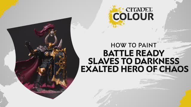 Warhammer 40000 How To Paint - Battle Ready Exalted Hero of Chaos