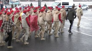 Репетиция парада ко Дню ВМФ. Сухопутная часть