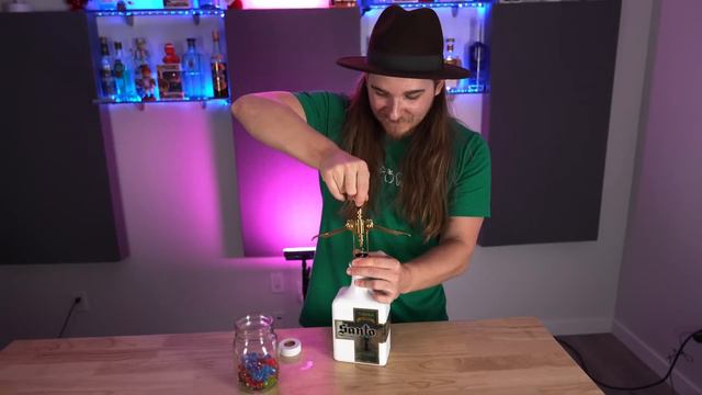 I left Jolly Ranchers in Celebrity Alcohol for a week
