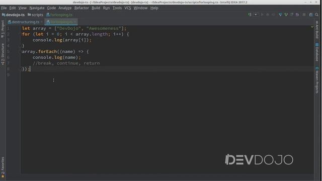 TypeScript - Aprendendo Junto 27 - For loops