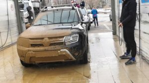 ☢️Мойка дастера после покатушек☢️ ⛔?⛔