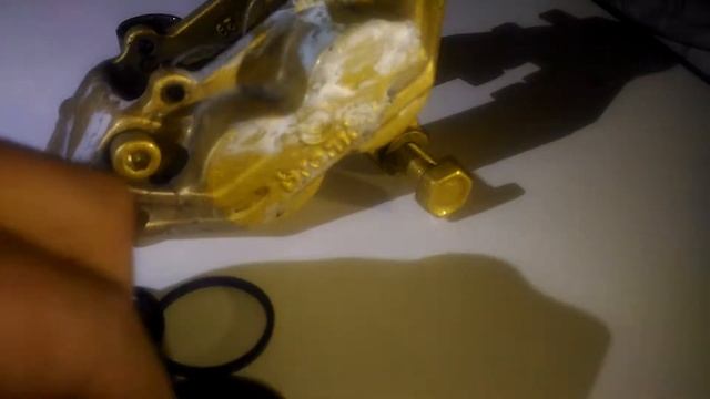 Не покрывайте тормозные суппорта Brembo лаком после порошковой покраски смотреть онлайн