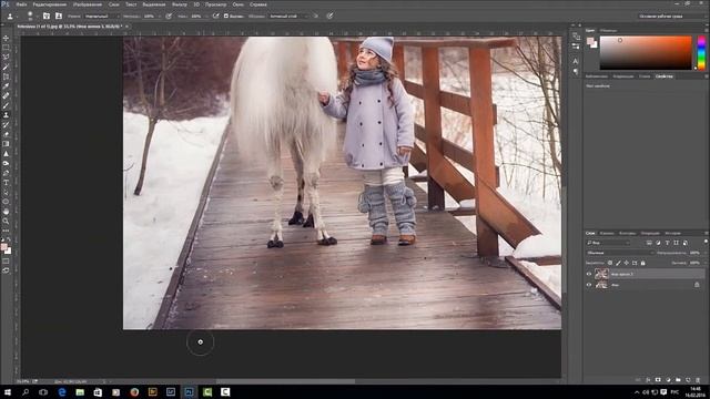 Уроки ретуши в Фотошоп. Ретушь портрета и ретушь общий план 