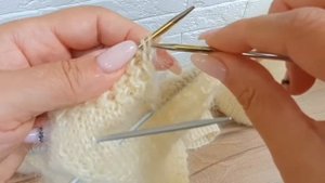 Митенки на двух спицах. Для новичков. Подробный МК. СТРИМ