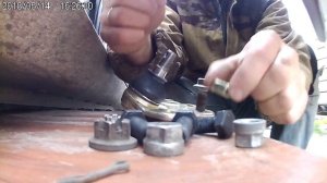 Замена  шаровой опоры Chery Tiggo FL 2.0 4х4