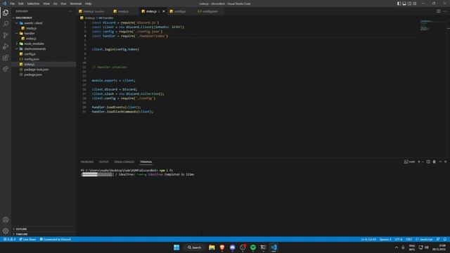 ASMR Programming: Making a discord bot | No talking (Javascript)