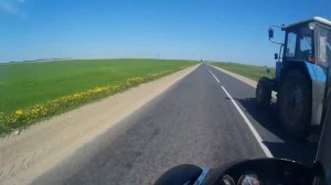 Второй прохват по город на kawasaki zxr 400)))(Для новичков)