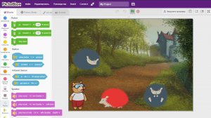 34. Программируем игру "Ёжики" с распознавание карточек на PictoBlox