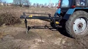 Ямобур ЯК-1.3М на МТЗ (аналог ДЭМ-112, НБУ-1300)