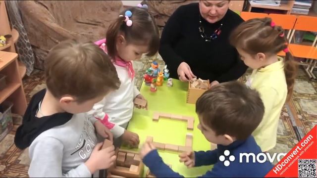 Мини-музей друзей (конструирование «Теремок из  Даров Фребеля»).