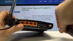 How to Mount External Antenna on TP-LINK TL-MR6400 Router - Use Bigger Antennas to Extend WiFi Rang