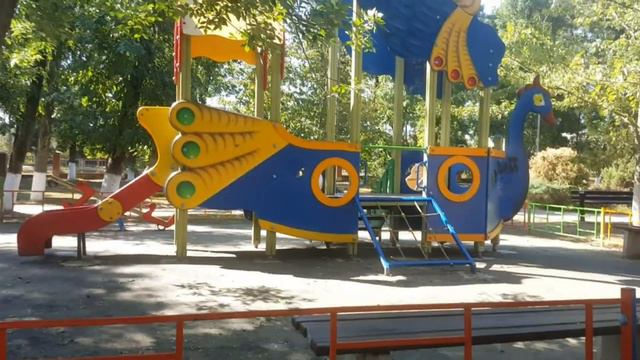 Краснодарский край/Парк в поселке Ильский