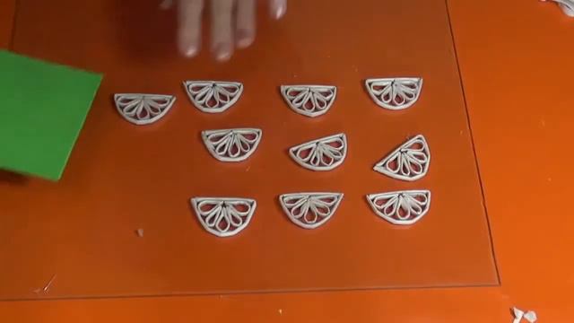 корзинка из трубочек лимонные дольки своими руками