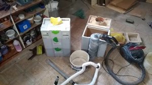 двойной циклон в систейнере для строительного пылесоса фестул своими руками 2 испытание пылью