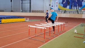 Тренировка техники бега. Нейро-мышечная координация спринтера. Валерий Жумадилов. (День 3-й)