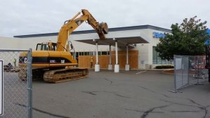 Honda Service Canopy Demolition