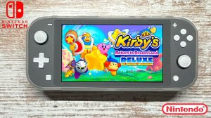 Kirby’s Return to Dream Land Deluxe Gameplay Nintendo Switch Lite