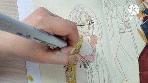 Быстрый покрас картинки маркерами ?