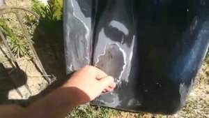 Как покрасить бампер баллончиком, бюджетный вариант