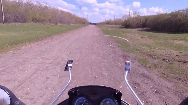 Мотопутешествие на yamaha ybr 125 на офф-роуд в город Аркадак через Первомайский и Ивановку смотреть онлайн