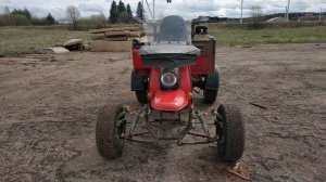 Четырёхколёсный мотороллер Муравей "Муравьед" 4х2 Four-wheeled scooter Ant "Anteater" 4x2