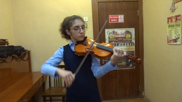 Ф.Фиорилло "Концертный этюд" исп.Григорьева Виолетта смотреть онлайн