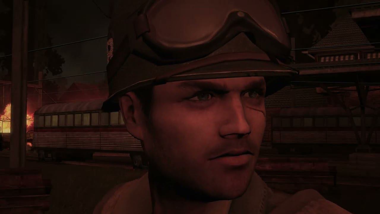 Brothers in Arms. Hells Highway 89 часть Сцена после защиты депо смотреть онлайн