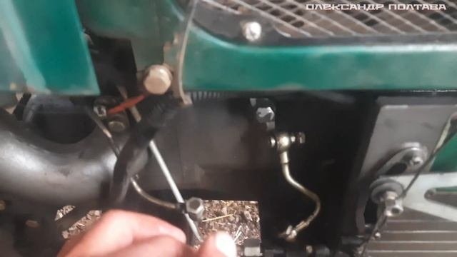 Мототрактор 300мт/год.Заміна паливного фільтра.