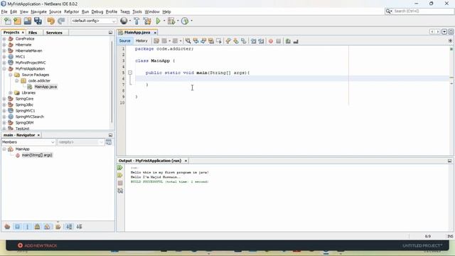 Complete Project setup | Java | NetBeans смотреть онлайн