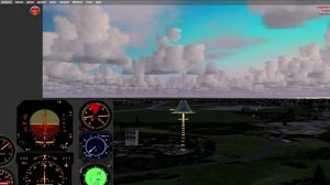 Ту-154 для Prepar3D. Посадка