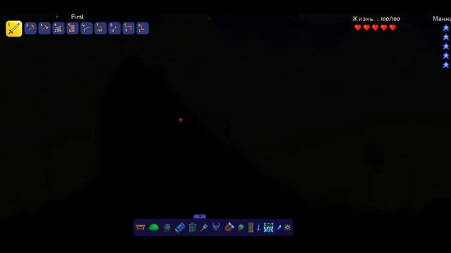 ТЕРРАРИЯ???ПЕРВАЯ НОЧЬ И ПЕРВЫЙ БОСЫ?!(#1)Террария с модами смотреть онлайн