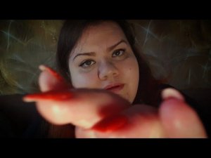 АСМР массаж лица и массаж шеи  помогу тебе расслабиться и уснуть  ASMR