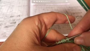 Ажурный кардиган спицами или  ФРАНЦУЗСКАЯ КОФТОЧКА .Узор ажурные ромбы.