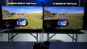 SAMSUNG QLED Q80B vs LG QNED80: Panel ADS vs IPS / Ambos tienen puertos HDMI 2.1