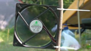 Вентилятор в палатку своими руками Часть 2