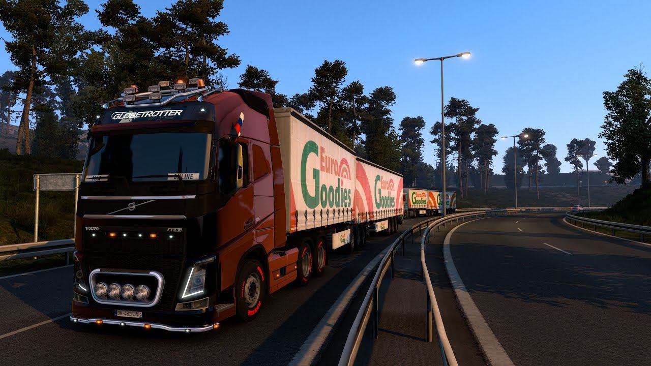 Грузоперевозим по Европам | Euro Truck Simulator 2 | Конвой