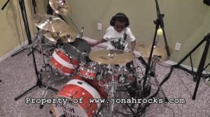 Twisted Sister - Oh Come All Ye Faithful, Jonah Rocks, 6 Year Old Drummer