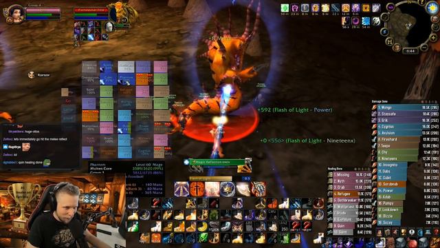 WoW Classic Molten Core Full Clear Highlights Faerlina Server First