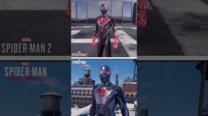 Как ПОМЕНЯЛИСЬ костюмы Майлза в игре Человек-Паук 2 | Marvel's Spider-Man 2
